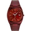 Lorenz STAR TREK Warp Speed 030287EN - Orologio Ufficiale STAR TREK x Collezione 60° Anniversario - Orologio Classico da uomo al quarzo in acciaio rosso
