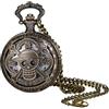 JewelryWe Orologio da Tasca da Uomo Donna Halloween Regalo