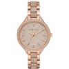 Michael Kors - Outlet Slim Runway Collection, Colore Rose Gold, Orologio da Donna in Acciaio MK3799
