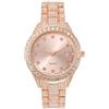 BLEKWETAAT Orologio unisex di lusso con diamanti, orologio analogico al quarzo con strass di cristallo, quadrante grande con numeri romani e calendario. Orologio da polso