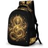 WECECE Borsa Scuola Dragon Classe 3-5 Bambino Zaino Scolastico Animal Dragon 7-10 Anni Bambina Cartella Scolastica per Lezioni, Book Bag per Gita Escursione e Uso Quotidiano