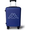 Kappa Trolley da Cabina 55x40x20 cm, Valigia Rigida in ABS con 4 Ruote Doppie e Lucchetto TSA, Bagaglio a Mano Leggero e Compatto per Ryanair, Wizz Air ed EasyJet 352F55W, Blu Royal