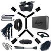 DaniChou® 10 pezzi SM sex toys, sia sex toys che set di corde per bondage, con restrizioni e bondage, pinze per capezzoli, frusta BDSM, bavaglio