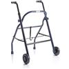 MOPEDIA Rollator pieghevole in acciao verniciato 2 ruote senza seduta Poseidon Art. RP675