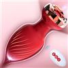 Coolkim Plug Anale-dilatatore Donna Sexytoysys Uomo Sex Toys Coppia Vibratoreper Uomo Professionale Dildo Anale Vibratore Toys Sessuali per Uomini Anello Vibrante per il pene con 10 Modalità, A26011205