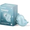 Satisfyer Sassy Seal Vibratore a Onde di Pressione | Sex Toys per Donne | Stimolazione Clitoridea con 11 Intensità e 12 Programmi di Vibrazione | Impermeabile (IPX7) | Silicone alta Qualità