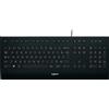Logitech Corded K280e - Tastiera - USB - Francese