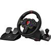 Subsonic Superdrive 220 RS-X, volante + pedali + leva del cambio, Nintendo Switch, Nintendo Switch 2, PC, PlayStation 4, Xbox One, Xbox Series S, Xbox Series X, D-Pad, pulsante Home, pulsante Menu, pulsante Opzioni, pulsante Condividi, pulsante …