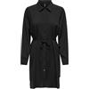 ONLY Onlnova Life Elite L/S Shirt Dress, Nero, XL