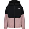 Under Armour Manataug Giacca Antivento con Cappuccio per Bambini - Leggera, Antivento e Idrorepellente, Giacca Mezza Stagione per Scuola e Attivita' Sportive, 6-14 Anni
