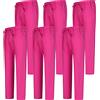 MISEMIYA - Lot De 6 Unités Bz-6-6802, Pantaloni del Camice Medico Unisex - Adulto