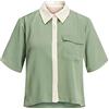 Jack & Jones Jjxx Jxlark Satin SS Shirt SN Camicetta Donna (Pacco da 1)