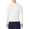 Amazon Essentials Rash Guard con Cerniera a un Quarto e Maniche Lunghe Uomo