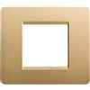 Bticino Legrand Bticino/Mx-2 m-Piastra, colore: oro