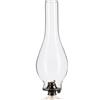 RUNROTOO Paralume Lampada Olio in Vetro Trasparente Diametro 5 Cm, Resistente ad Alte Temperature, Design Retrò, per Uso Versatile in Casa o Decorazione