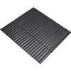 conwire Piastrelle per mosaico in ceramica, colore nero opaco, da parete, cucina, bagno, doccia