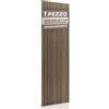 RMF PRO Pannelli Decorativi Per Parete in Legno Naturale 240x60, Fumo Chiaro - Pannelli Fonoassorbenti Decorativi con Assorbimento Acustico, Decorazioni Parete Interni - Pannelli Legno per Pareti