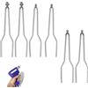 Alriedy Punte per bruciare legno, set di punte per legna Pyro, Alriedy, 6 pezzi, pirografia, punte di ricambio per bruciatori a legna e accessori per pirografia