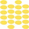 Anneome 20 Pezzi Filtri Gel Adesivi per Lampade LED 44mm, Pellicole Colorate Autocollanti per Faretti a Luce Calda, Set per Illuminazione Decorativa e Atmosfera Personalizzata