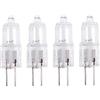 MARKELL 12V Lampadina Alogena A 2 G4 da 20W 4 Pezzi Bianca Caldo