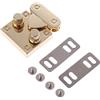 WOWOWO Borsa in Metallo con Fibbia Turn Lock Buckle Bag Accessori per Chiusura Hardware Borsa Fai-da-Te