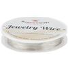 Beebeecraft 50m Filo di Rame Calibro 28 Placcato In Argento Sterling | Filo per Gioielli Perline Rotondo Resistente All'Appannamento per Forniture per Creazione di Gioielli
