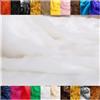 Fabrics-City bianco tessuto pelliccia sintetica a pelo lungo, finta di shaggy per abbigliamento, decorazioni e craft, morbido, caldo versatile fashion diy, 2632