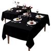 KICHLY Tovaglia Idrorepellente Set da 2, 152x213 cm, Nero