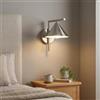 B·LED BARCELONA LED Barcelona - Applique da parete Lussy E27 cromata, design minimalista | Metallo con finitura lucida, decorazione per interni, soggiorno, camera da letto, corridoio, lampada da tavolo verticale