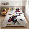 Aymax Goldorak Copripiumino Matrimoniale 240x220 + 2 Federe 65x65 Grendizer Manga | Piumino matrimoniale reversibile | Cotone & poliestere asciugatura rapida | Licenza manga | Regalo fans | Idea regalo