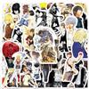 NEULEBEN Adesivo 50 PCS, Death Note Japanese Anime Sticker, Graffiti Sticker impermeabile per laptop, bagagli, skateboard, auto, bambini e adolescenti