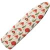 LWLFC Copri Asse Da Stiro 110X33 Piante Rosse Custodia Di Tavola Da Stirare Banda Elástica Ristrutturabile,Riflette Il Calore Per Un Stiramento Rapido,Facile Installazione