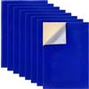 GORGECRAFT 8pz Blu Fogli Posteriori Adesivi Tessuto Adesivo con Retro Adesivo Adesivo in Feltro Resistente Foglio per Fai da Te Arte Cassetto Creazione Artigianale Confezioni di Gioielli Decorazioni