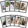 Aisnyho 2 x 3 piccole cornici magnetiche per foto, personalizzate, mini cornici magnetiche per frigorifero Fujifilm Instax Mini 12 11 99 90 40 9 8 7 EVO pellicole da 7,6 cm per foto da 5,4 x 8,6 cm (10 pezzi)