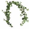 Avoik Ghirlanda artificiale di edera, 2 pezzi, 1,8 m, per piante artificiali, da appendere, per matrimoni, feste, balcone, giardino, camera