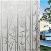 XUEDNGM Pellicola Elettrostatica per Vetri 55 x 200 cm Statica e Senza Colla, Anti-Uv, Protezione Privacy Pellicola Autoadesiva per Finestre, per Ufficio e Casa, Bamboo
