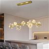 Generic Lampade a Sospensione a soffitto Multi-Light Bird Decorativo LED Decorazioni per la casa 3000-6500K Lampada a Sospensione Apparecchio a Sospensione a LED in Ferro Applicare all'alt