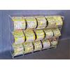 Astroplastic Espositore Contenitore Porta schede faldone Gratta e Vinci da banco o Parete a cubo (15 cubi Orizzontale)