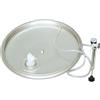 Generico Kit Galleggiante a Camera d'Aria d.70 per Contenitori in Acciaio Vino & Olio con d. cm | 72,5 Completo di Camera, Galleggiante, Valvola, Pompa e Tubetto