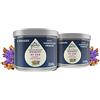 Glade Aromatherapy Candela, Moment of Zen, Infuse Oli Essenziali, Lavanda e Legno di Sandalo - 2 Candele
