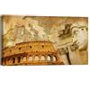 canvashop Quadri Roma Antica Colosseo 60x30 cm Moderni Soggiorno Quadro Stampa Su Tela Canvas Città Italia