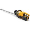 STIGA HT 300e Tagliasiepi a Batteria, 73 cm, 20 V - Denti 30 mm, Impugnatura Rotante 180° - Siepi e Cespugli (2 Batt. 20 V Non Incl.)