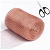 Granmagazz Recinzione per lumache, rame arrotolato, protezione lumache, rete in rame contro le lumache, per repellente per lumache, rotolo di rete in rame per il controllo dei parassiti, 10 cm x 12,7