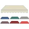 Generic Telo di Ricambio per Tende da Sole Retrattile, Tessuto di Ricambio Impermeabile,Tende da Esterno per Patio Balcone e Spazi Esterni(Beige,280x200cm)