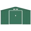 Parama Casetta da giardino in acciaio zincato verde scuro 3,41x3,86x2,01 m - 114,5kg - 12,3 metri quadri