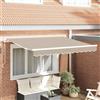 Ordellia Tessuto di ricambio per tenda da sole, beige, 3 x 2,5 m, in poliestere, resistente alle intemperie, con mantovana, per balcone, terrazza, giardino, resistente ai raggi UV, impermeabile