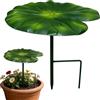 Générique Ombreggiatura per Piante Ombra Solare a Forma di Foglia in Metallo da 21 cm | Ombrello da Giardino per Fiori con Picchetto Esterno, Patio, Giardino, Aiuola, Cortile e Balcone
