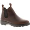 Wynsors Stivaletti Chelsea Dealer unisex, in pelle, da donna e da uomo, alla moda, per equitazione, agricoltura e campagna, marrone