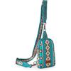 Wrangler - Wrangler Aztec Sling Bag, Borsa a tracolla Unisex - Adulto
