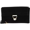 Coccinelle Pelle borsa a tracolla Arlettis Suede Handbag Noir nero
